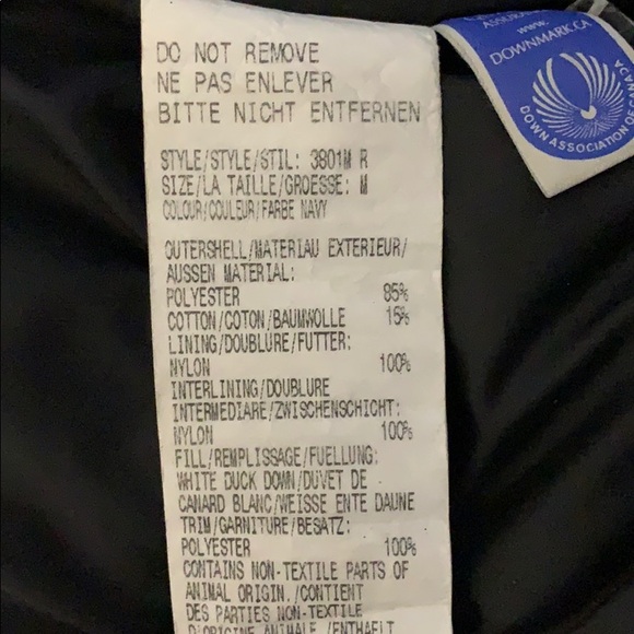 A navy blue Canada goose bomber, fall clothing - Picture 1 of 6